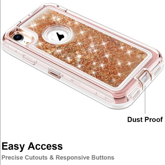 IPHONE XR CASE .. ROSE GOLD - Picture 2 of 10